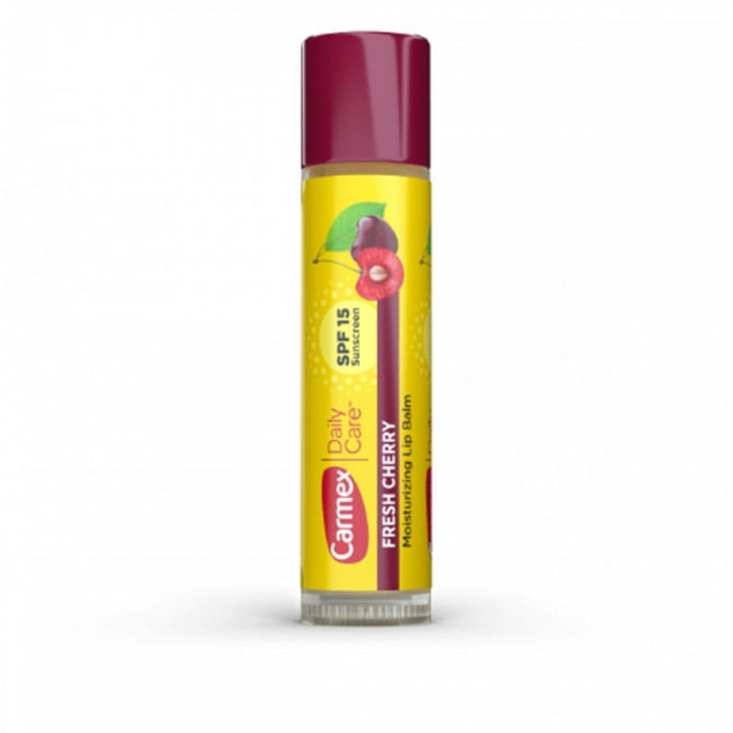 Увлажняющий бальзам для губ со вкусом вишни Carmex Daily Care Fresh Cherry SPF 15 425 г купить в Украине 3