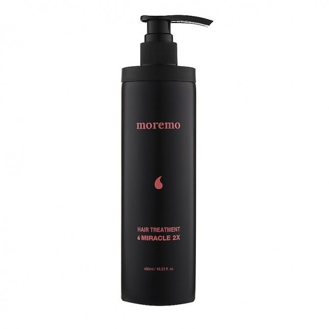 Відновлююча кондиціонуюча маска для волосся MOREMO Hair Treatment Miracle 2X 480 мл купити в Україні