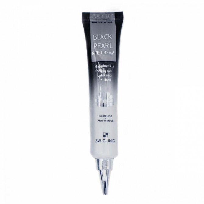 Осветляющий крем для век с черным жемчугом, 3W CLINIC, Black Pearl Eye Cream Whitening, 40 мл купить в Украине Осветляющий крем для век с черным жемчугом, 3W CLINIC, Black Pearl Eye Cream Whitening, 40 мл купить в Украине