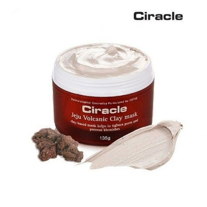 Маска для обличчя з вулканічним попелом Ciracle Jeju Volcanic Clay Mask 135 г купити в Україні 5