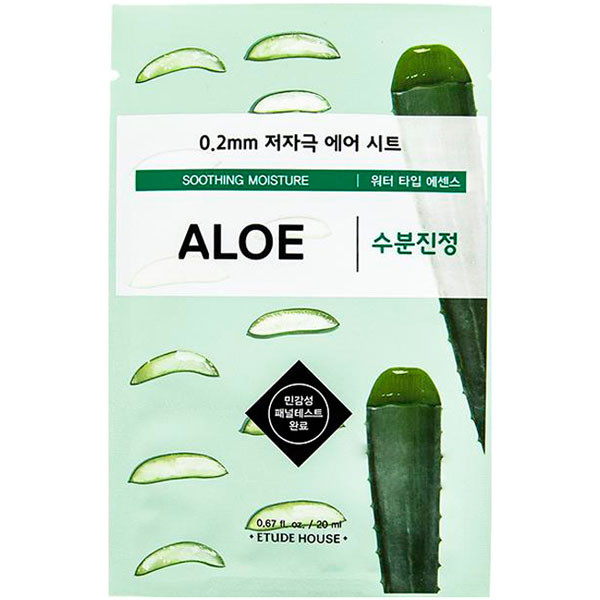 Ультратонкая тканевая маска с экстрактом алоэ, ETUDE HOUSE, Therapy Air Mask Aloe купить в Украине Ультратонкая тканевая маска с экстрактом алоэ, ETUDE HOUSE, Therapy Air Mask Aloe купить в Украине