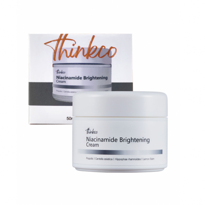 Крем що освітлює з ніацинамідом Thinkco Niacinamide Brightening Cream 50 мл купити в Україні 2