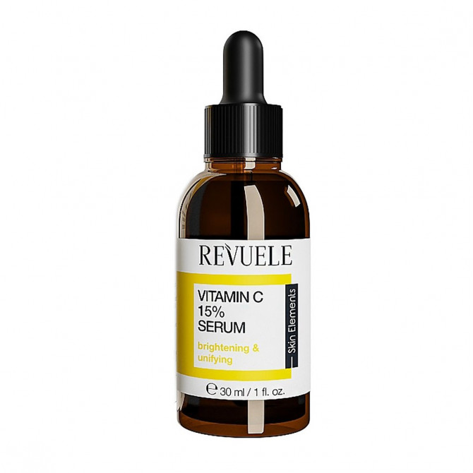 Осветляющая сыворотка для лица с витамином C Revuele Vitamin C 15% Serum 25 мл купить в Украине