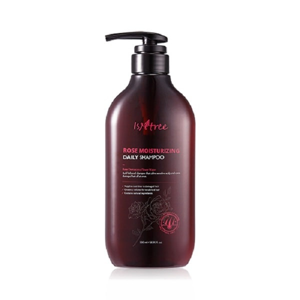 Увлажняющий шампунь с розой и протеинами, ISNTREE, Rose Moisturizing Daily Shampoo, 500 мл купить в Украине Увлажняющий шампунь с розой и протеинами, ISNTREE, Rose Moisturizing Daily Shampoo, 500 мл купить в Украине
