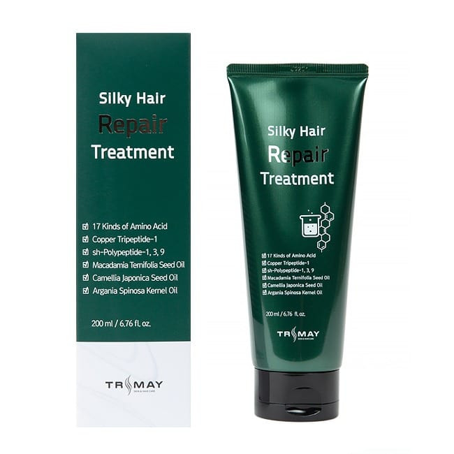 Відновлюючий бальзам для волосся, Trimay, Silky Hair Repair Treatment, 200 мл купити в Україні Відновлюючий бальзам для волосся, Trimay, Silky Hair Repair Treatment, 200 мл купити в Україні