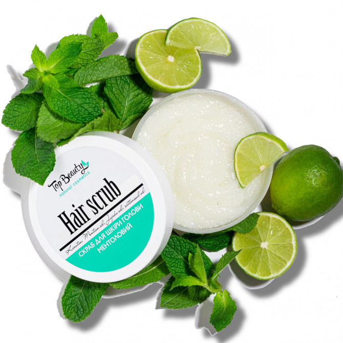 Скраб для кожи головы с ментолом Top Beauty Hair Scrab 250 мл купить в Украине 2