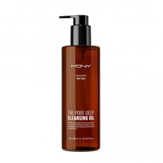 Гідрофільна олія для глибокого очищення пор MACQUEEN NEW YORK The Pore Deep Cleansing Oil Rich 300 мл купити в Україні