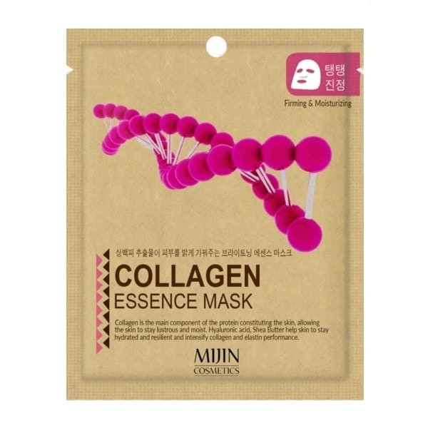 Тканевая маска для лица с коллагеном, MIJIN, Collagen Essence Mask купить в Украине Тканевая маска для лица с коллагеном, MIJIN, Collagen Essence Mask купить в Украине