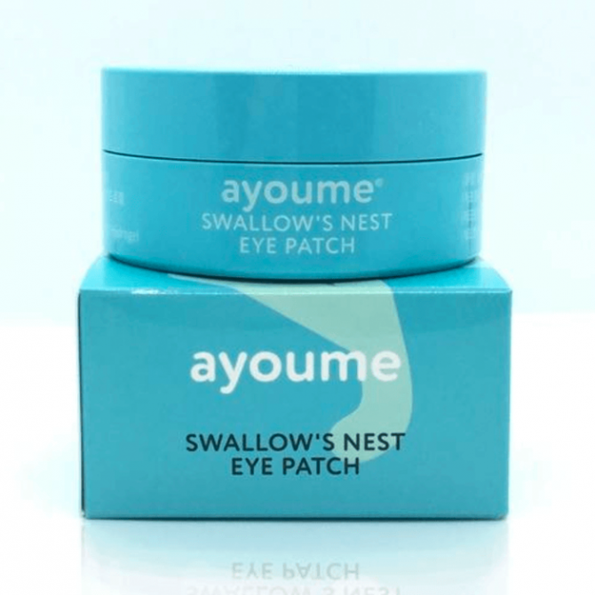 Гідрогелеві патчі для очей з екстрактом ласточкиного гнізда AYOUME Eye Patch Swallow's Nest 60 патчів купити в Україні 2
