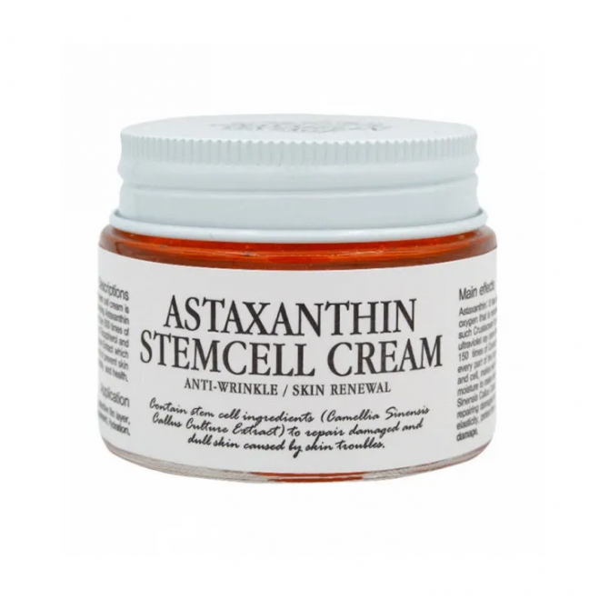 Антивозрастной гель-крем со стволовыми клетками Graymelin Astaxanthin Stemcell Cream 50 мл купить в Украине