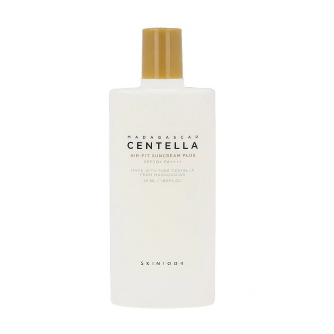 Солнцезащитный крем с экстрактом мадагаскарской центеллы SKIN1004 Madagascar Centella Air-Fit Suncream Plus  SPF 50+/PA++++ 50 мл купить в Украине 2