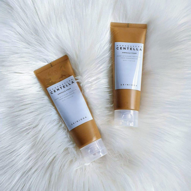 Слабокислотная пенка с экстрактом мадагаскарской центеллы SKIN1004 Madagascar Centella Ampoule Foam 20 мл купить в Украине 3