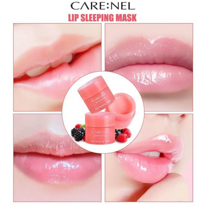 Ночная маска для губ Ягоды CARENEL Berry Lip Night Mask 5 г купить в Украине 4