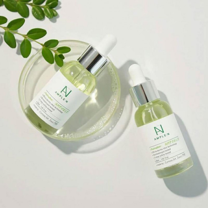 Пілінг-сироватка з кислотами AMPLE N Peeling Shot Ampoule 30 мл купити в Україні 2