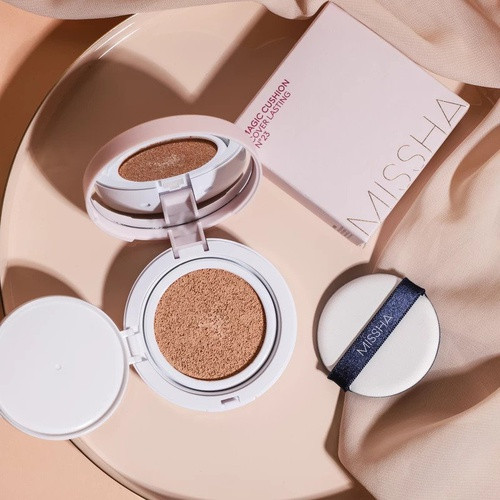 Кушон для создания безупречного тона кожи #23 MISSHA M Magic Cushion Cover Lasting SPF50+/PA+++ #23 15 мл купить в Украине 4