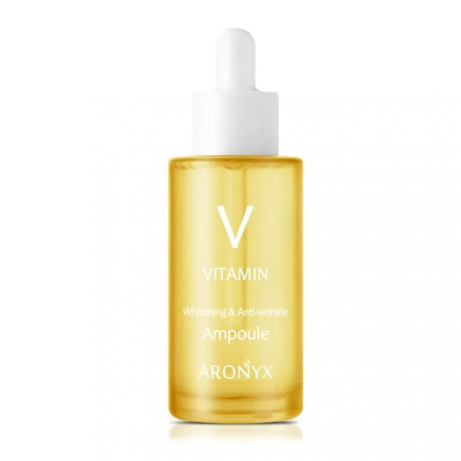 Висвітлююча вітамінна сироватка для обличчя MEDI FLOWER Aronyx Vitamin Ampoule 50 мл купити в Україні