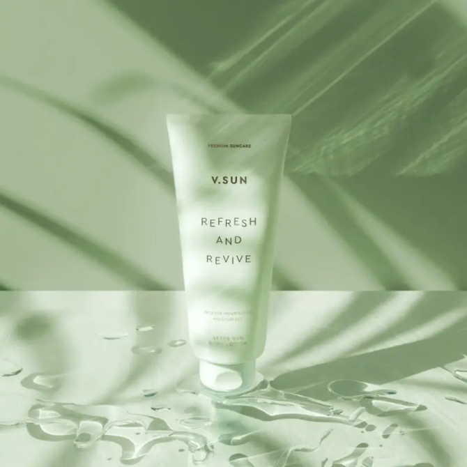 Лосьйон для тіла після засмаги V.SUN Refresh And Revive 200 мл купити в Україні 3