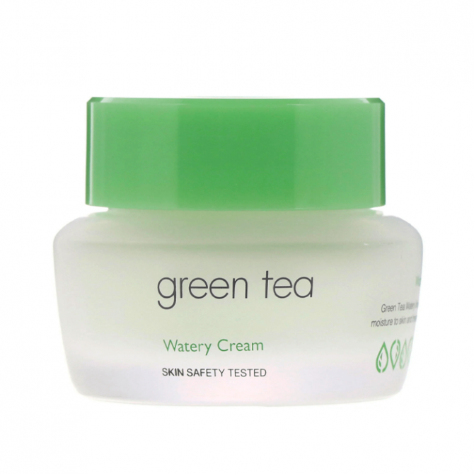 Увлажняющий крем с экстрактом зеленого чая, IT'S SKIN, Green Tea Watery Cream, 50 мл купить в Украине Увлажняющий крем с экстрактом зеленого чая, IT'S SKIN, Green Tea Watery Cream, 50 мл купить в Украине