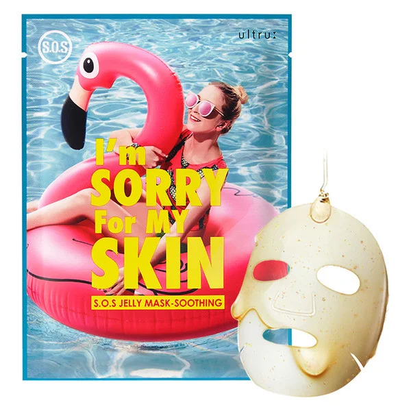 Тонизирующая тканевая маска I'm Sorry For My Skin S.O.S Jelly Mask-Soothing купить в Украине 2