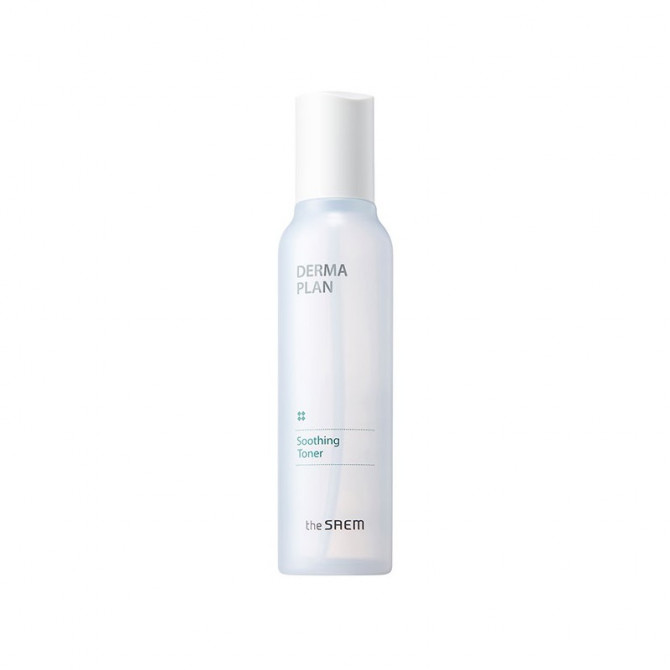 Успокаивающий тонер для чувствительной кожи, The SAEM, Derma Plan Soothing Toner, 155 мл купить в Украине Успокаивающий тонер для чувствительной кожи, The SAEM, Derma Plan Soothing Toner, 155 мл купить в Украине