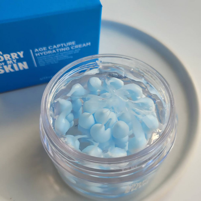 Увлажняющий капсульный крем с гиалуроновой кислотой I’m Sorry For My Skin Age Capture Hydrating Cream 50 г купить в Украине 4