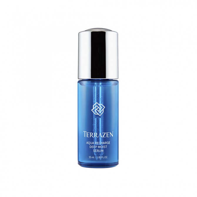 Глубоко увлажняющая сыворотка для лица, Terrazen, Aqua Recharge Deep Moist Serum, 55 мл купить в Украине Глубоко увлажняющая сыворотка для лица, Terrazen, Aqua Recharge Deep Moist Serum, 55 мл купить в Украине