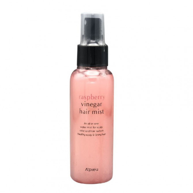Мист для блеска волос с малиновым уксусом, A'PIEU, Raspberry Vinegar Hair Mist, 105 мл купить в Украине Мист для блеска волос с малиновым уксусом, A'PIEU, Raspberry Vinegar Hair Mist, 105 мл купить в Украине