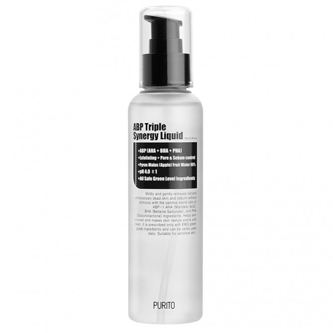 Кислотный тонер, Purito, ABP Triple Synergy Liquid, 160 мл купить в Украине Кислотный тонер, Purito, ABP Triple Synergy Liquid, 160 мл купить в Украине