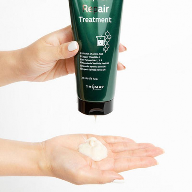 Восстанавливающий бальзам для волос Trimay Silky Hair Repair Treatment 200 мл купить в Украине 2