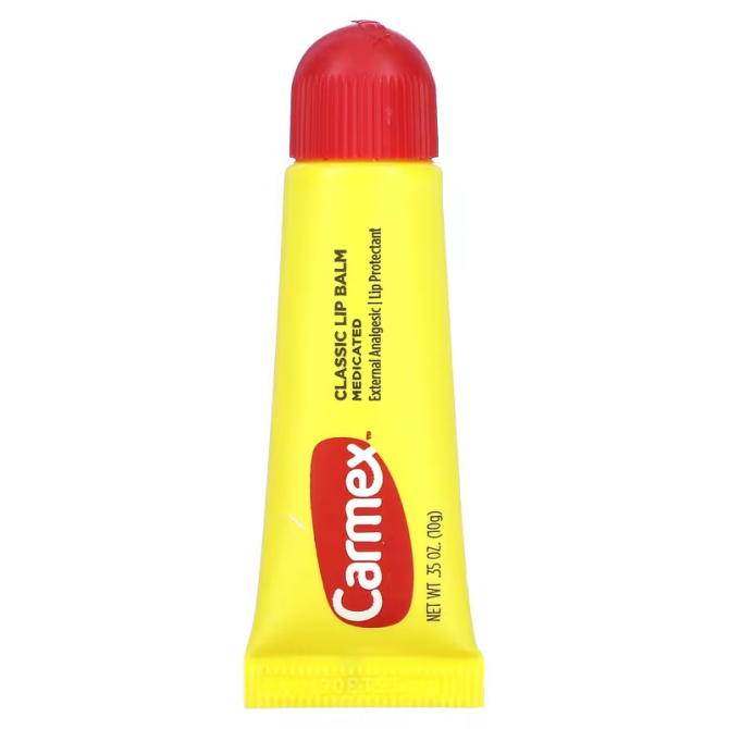 Класичний лікувальний бальзам для губ Carmex Classic Lip Balm Medicated 10 г купити в Україні