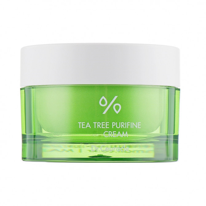 Зволожуючий крем для обличчя із екстрактом чайного дерева Dr. Ceuracle Tea Tree Purifine 80 Cream 50 мл купити в Україні