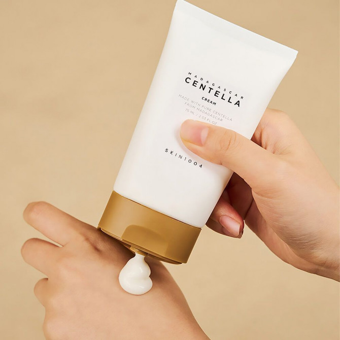 Зволожуючий крем з екстрактом мадагаскарської центели SKIN1004 Madagascar Centella Cream 30 мл купити в Україні 3
