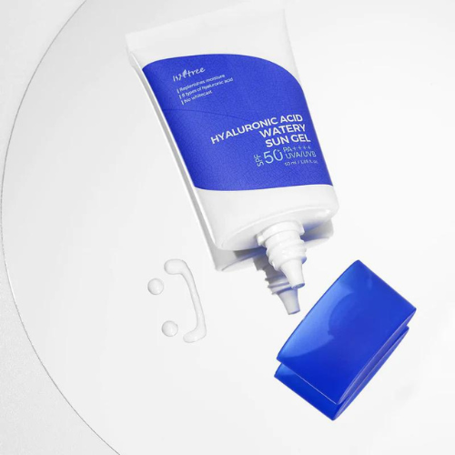 Зволожуючий сонцезахисний гель з гіалуроновою кислотою ISNTREE Hyaluronic Acid Watery Sun Ge SPF50l 50 мл купити в Україні 2
