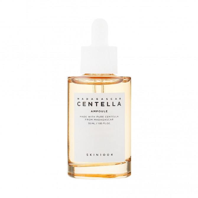 Заспокійлива сироватка з екстрактом мадагаскарської центели SKIN1004 Madagascar Centella Ampoule 55 мл купити в Україні