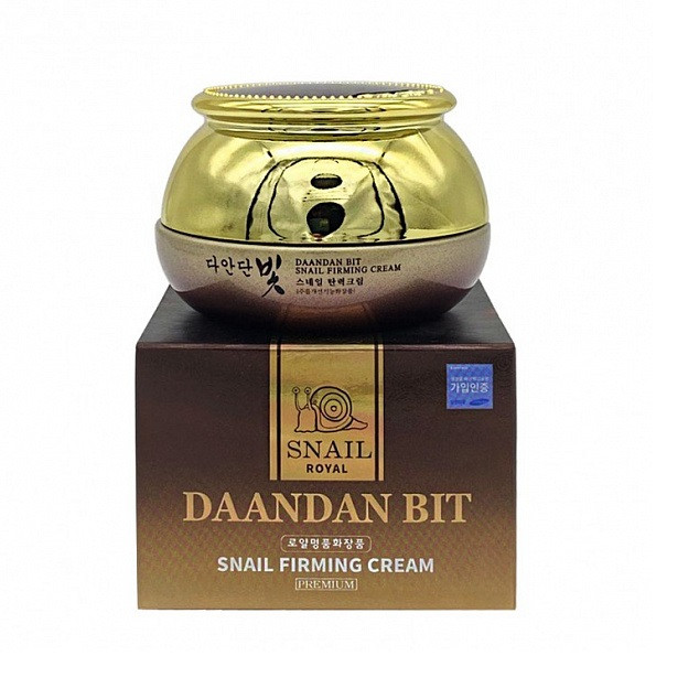 Крем-ліфтінг для обличчя з муцином равлики Daandan Bit Snail Firming Cream 50 мл купити в Україні 2