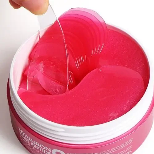 Гидрогелевые патчи с розой и пептидами MediPeel Hyaluron Rose Peptide Eye Patch 60 шт купить в Украине 3