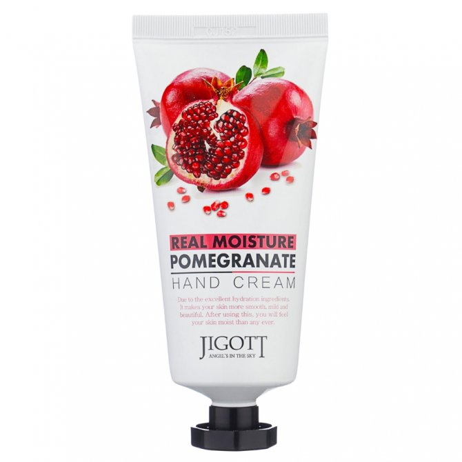 Крем для рук с экстрактом граната JIGOTT Real Moisture Pomegranate Hand Cream 100 мл купить в Украине