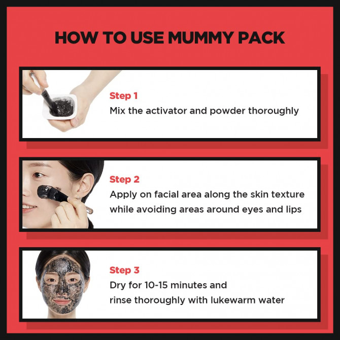 Омолаживающий комплекс с центеллой и трюфелем ZOMBIE BEAUTY Mummy Pack & Activator купить в Украине 4