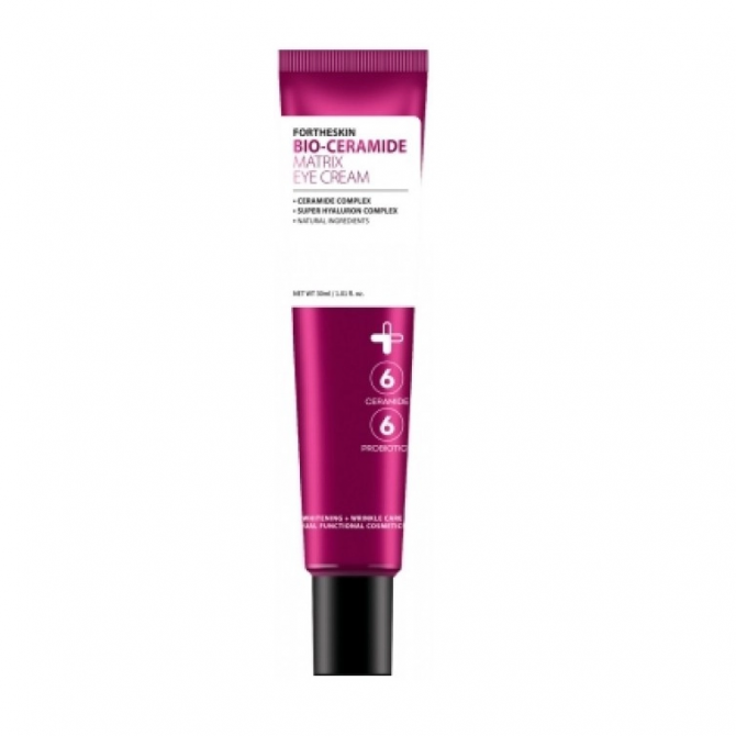 Антивозрастной крем для век с керамидами Fortheskin Bio Ceramide Matrix Eye Cream 30 мл купить в Украине 2