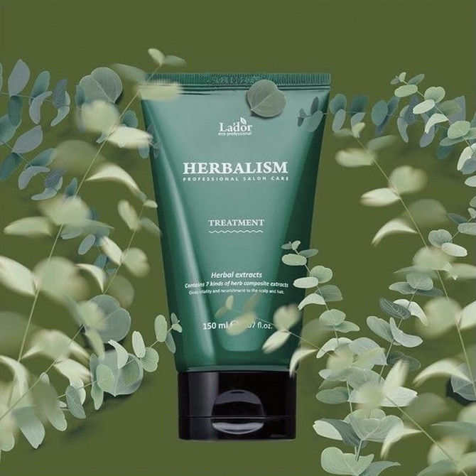 Укрепляющая маска для волос с травяными экстрактами Lador Herbalism Treatment 150 мл купить в Украине 3