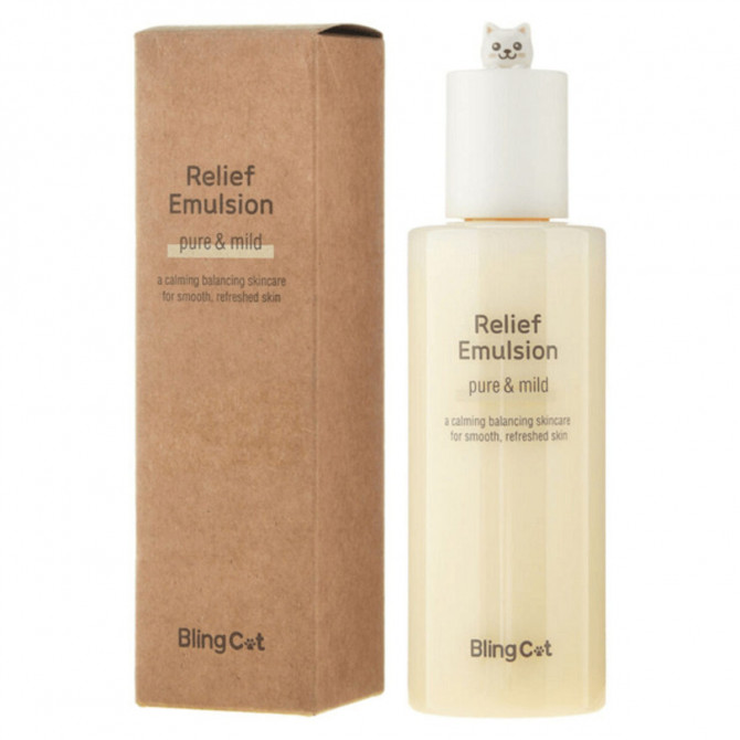 Выравнивающая эмульсия, TONYMOLY, Bling Cat, Relief Emulsion, 130 мл купить в Украине Выравнивающая эмульсия, TONYMOLY, Bling Cat, Relief Emulsion, 130 мл купить в Украине