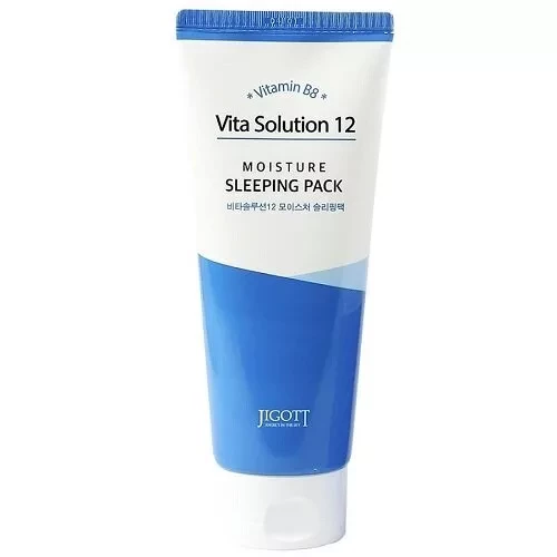 Зволожуюча нічна маска для обличчя JIGOTT Vita Solution 12 Moisture Sleeping Pack 180 мл купити в Україні