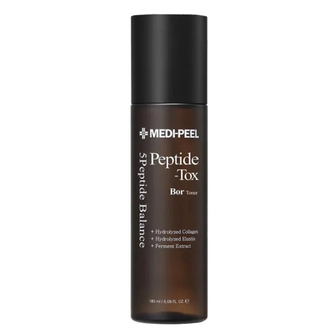 Тонер для омолодження для обличчя з пептидами  MEDI-PEEL Bor-Tox Peptide Toner 180 мл купити в Україні