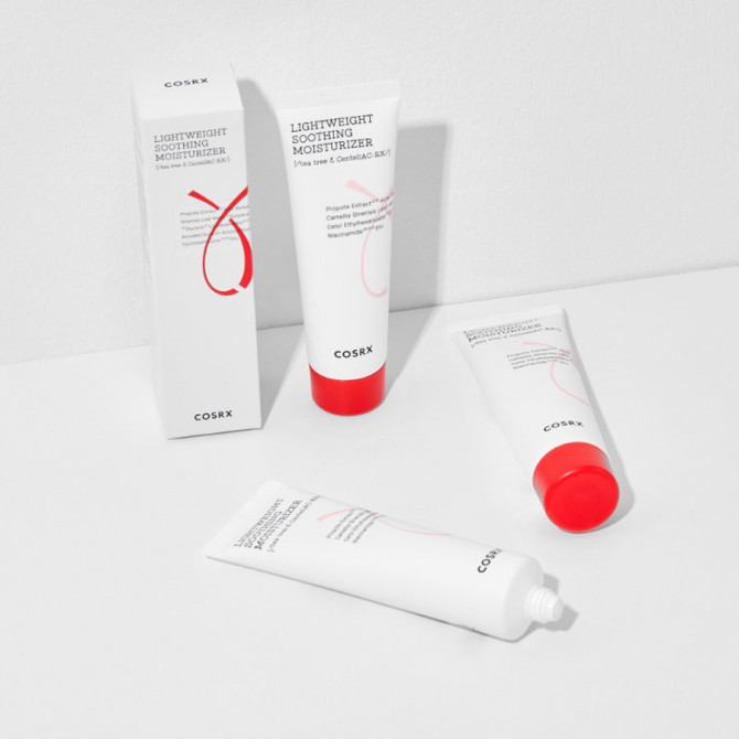 Осветляющий и увлажняющий крем для лица COSRX AC Collection Lightweight Soothing Moisturizer 80 мл купить в Украине 2