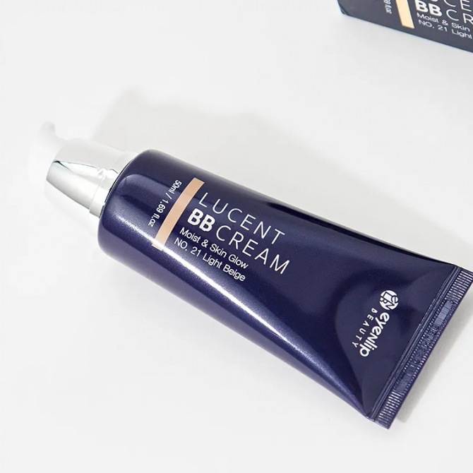 Увлажняющий BB крем для идеального тона EYENLIP Lucent BB Cream No 21 Light Beige 50 мл купить в Украине 2