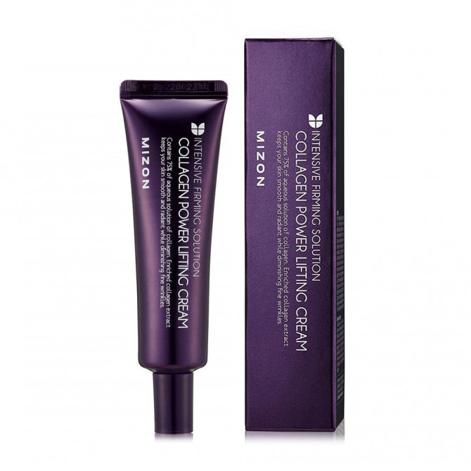 Лифтинг-крем для лица с коллагеном, MIZON, Collagen Power Lifting Cream (Tube), 35 мл купить в Украине Лифтинг-крем для лица с коллагеном, MIZON, Collagen Power Lifting Cream (Tube), 35 мл купить в Украине