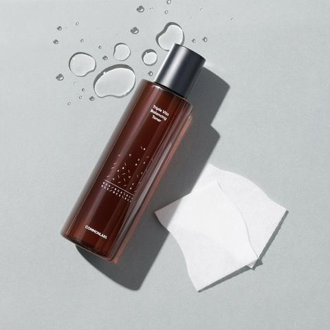 Зволожуючий тонер з прополісом і гіалуроновою кислотою COMMONLABS Triple Vita Balancing Toner 40 мл купити в Україні 3