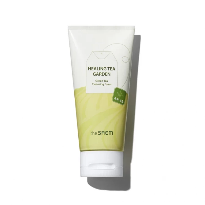 Пенка для умывания с экстрактом зеленого чая, The SAEM, Healing Tea Garden Cleansing Foam Green tea, 150 мл купить в Украине Пенка для умывания с экстрактом зеленого чая, The SAEM, Healing Tea Garden Cleansing Foam Green tea, 150 мл купить в Украине