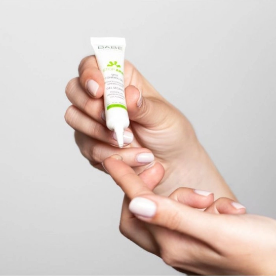 Точечный гель против прыщей Babe Laboratorios STOP ACN Spot Control Gel 8 мл купить в Украине 4