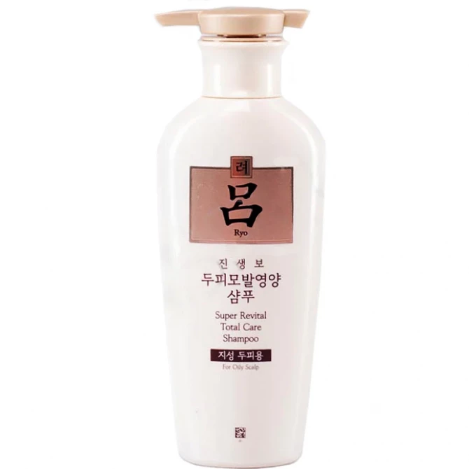 Шампунь с женьшенем против старения волос RYO Super Revital Total Care Shampoo 400 мл купить в Украине